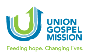 By The logo is from the <a rel="nofollow" class="external free" href="http://www.ugm.ca">http://www.ugm.ca</a> website. UGM Communications Department, <a href="//en.wikipedia.org/wiki/File:UGM_Logo%26Text_-_Transparant.gif" title="Fair use of copyrighted material in the context of Union Gospel Mission">Fair use</a>, <a href="https://en.wikipedia.org/w/index.php?curid=39513501">Link</a>